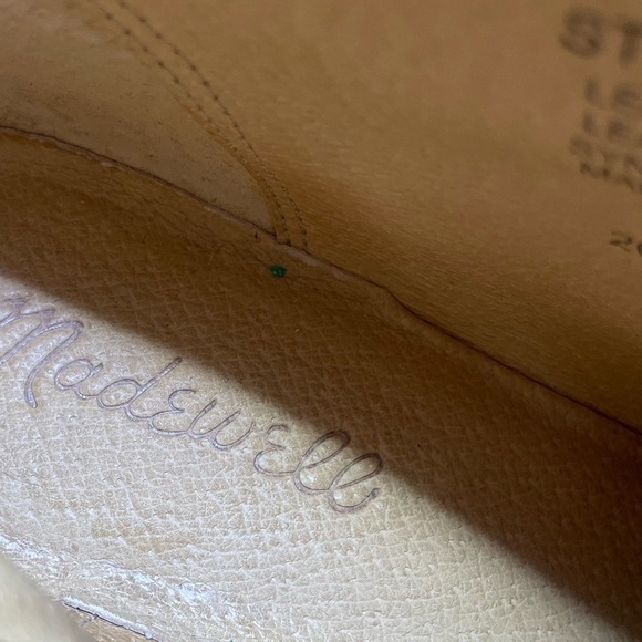 Madewell Asher Bootie Tan suede / leather size 5.5 - Picture 9 of 12